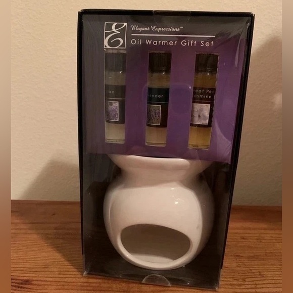 Elegant Expressions Other - Oil Warmer Gift Set (Aroma Diffuser)
